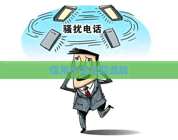 信用卡去法院调解