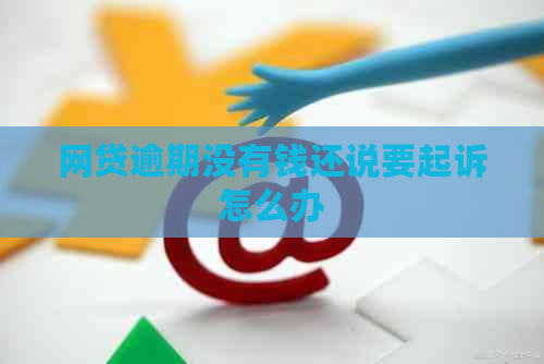 网贷逾期没有钱还说要起诉怎么办