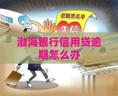 渤海银行信用贷逾期怎么办
