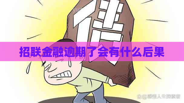 招联金融逾期了会有什么后果
