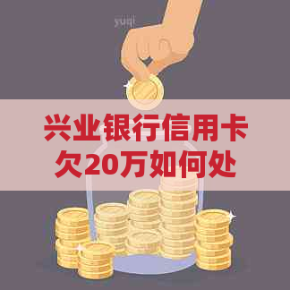 兴业银行信用卡欠20万如何处理