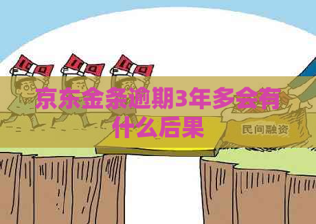 京东金条逾期3年多会有什么后果