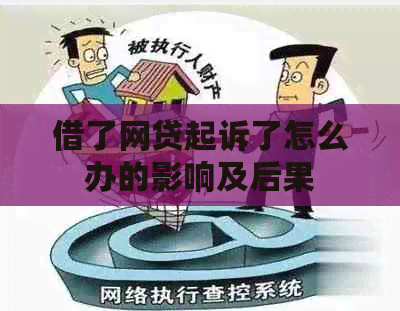 借了网贷起诉了怎么办的影响及后果
