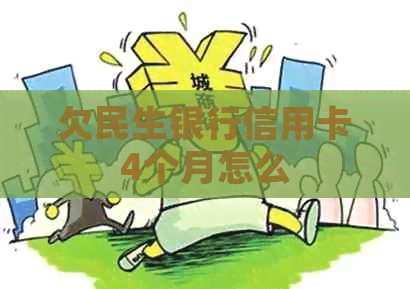 欠民生银行信用卡4个月怎么