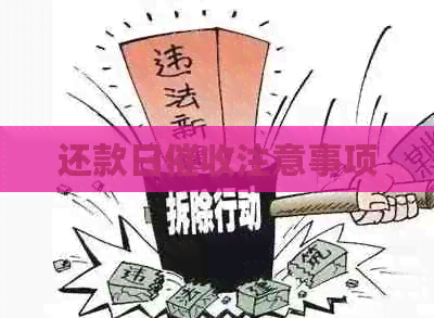 还款日注意事项
