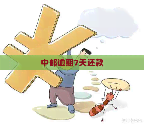 中邮逾期7天还款