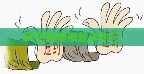 网贷逾期被起诉执行