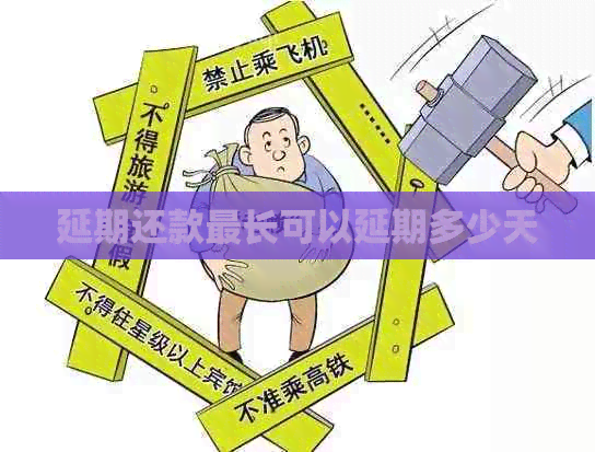 延期还款最长可以延期多少天