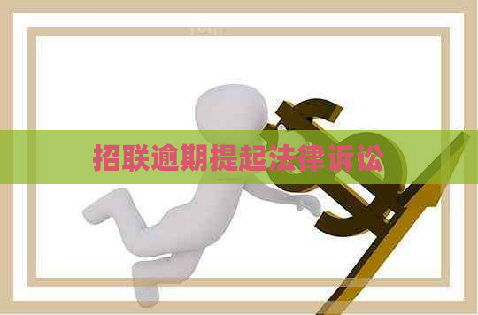 招联逾期提起法律诉讼