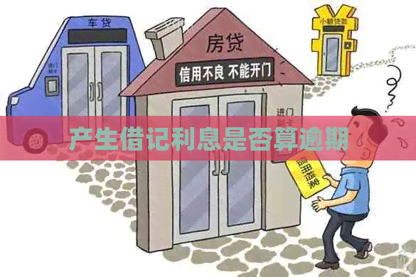 产生借记利息是否算逾期