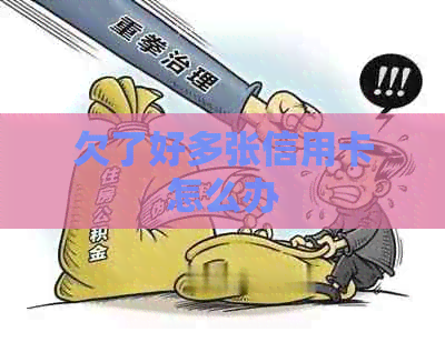 欠了好多张信用卡怎么办
