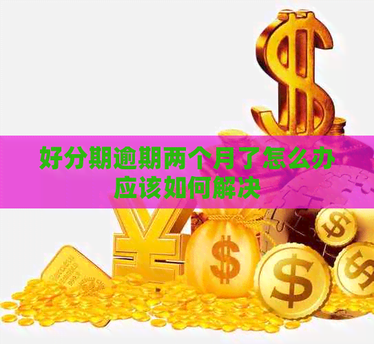 逾期两个月了怎么办应该如何解决