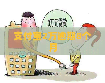 信用卡2万逾期8个月