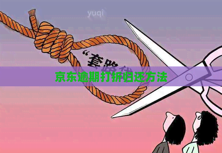 京东逾期打折归还方法