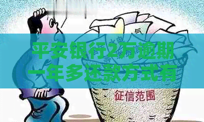 平安银行2万逾期一年多还款方式有哪些