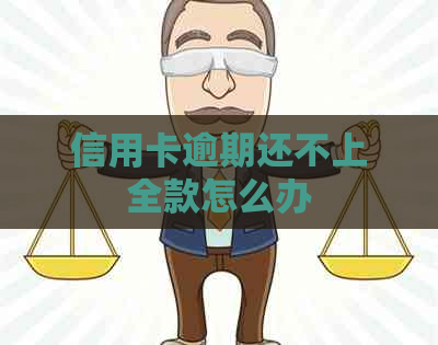 信用卡逾期还不上全款怎么办