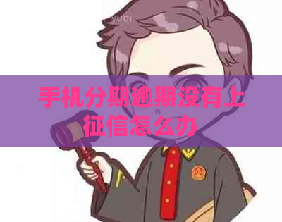 手机分期逾期没有上怎么办