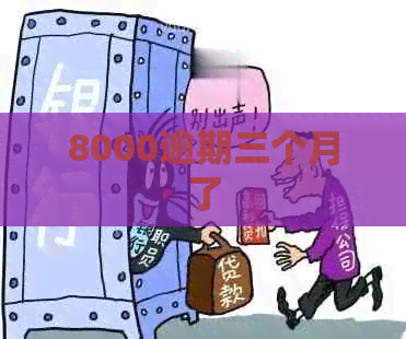 8000逾期三个月了