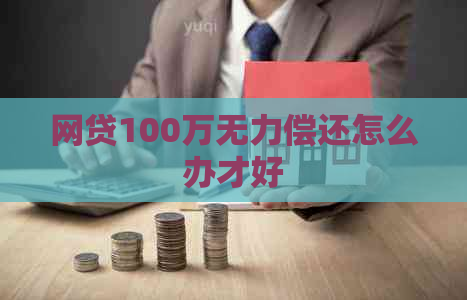 网贷100万无力偿还怎么办才好