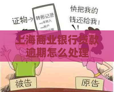 上海商业银行贷款逾期怎么处理