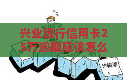 兴业银行信用卡25万逾期应该怎么办