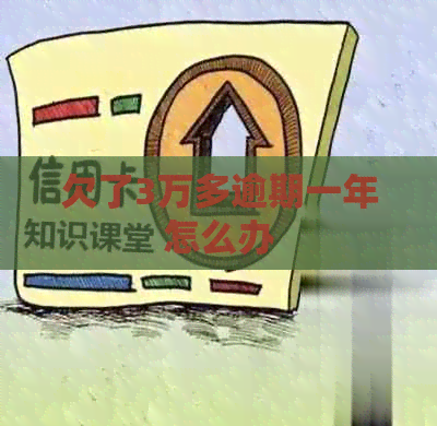 欠了3万多逾期一年怎么办