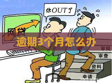 逾期3个月怎么办