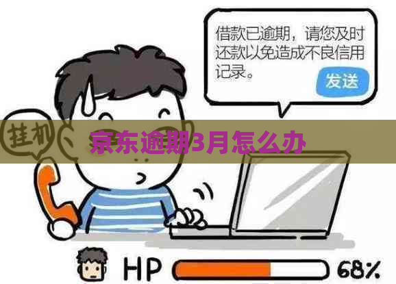 京东逾期3月怎么办