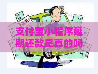 信用卡小程序延期还款是真的吗