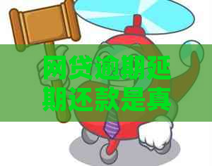 网贷逾期延期还款是真的吗