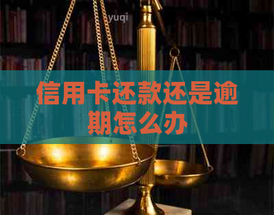 信用卡还款还是逾期怎么办