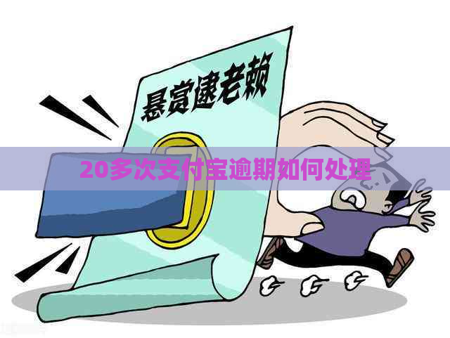 20多次信用卡逾期如何处理