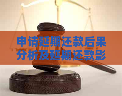 申请延期还款后果分析及延期还款影响