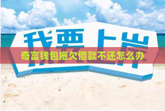 奇富钱包拖欠借款不还怎么办