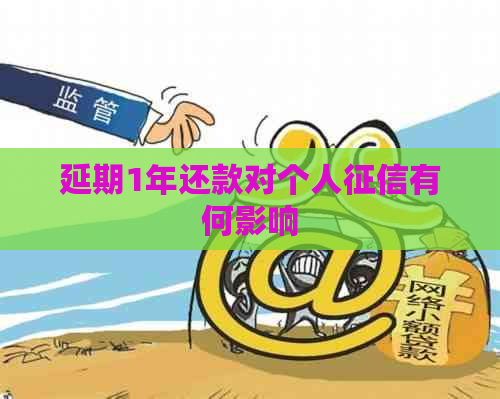 延期1年还款对个人有何影响
