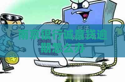 南京银行诚意贷逾期怎么办