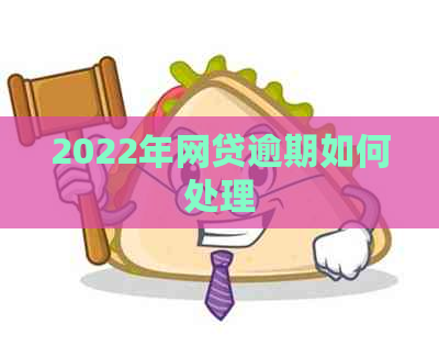 2022年网贷逾期如何处理