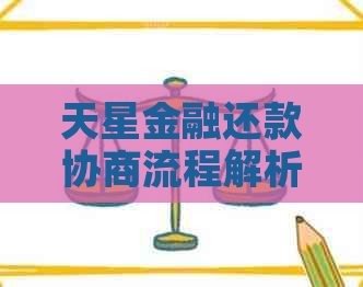 天星金融还款协商流程解析