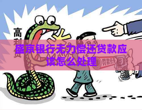 盛京银行无力偿还贷款应该怎么处理