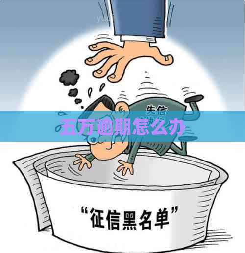 五万逾期怎么办