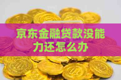 京东金融贷款没能力还怎么办