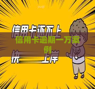 信用卡逾期一万案例