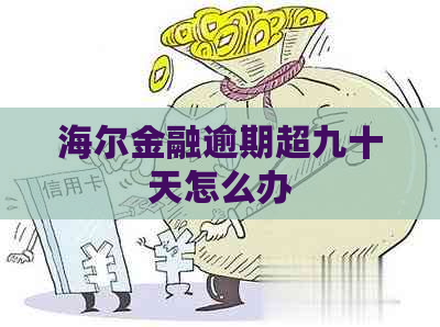 海尔金融逾期超九十天怎么办