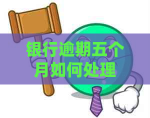银行逾期五个月如何处理