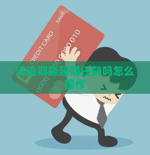 没逾期能延期还款吗怎么操作