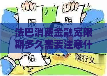 法巴消费金融宽限期多久需要注意什么