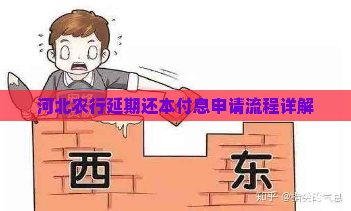 河北农行延期还本付息申请流程详解