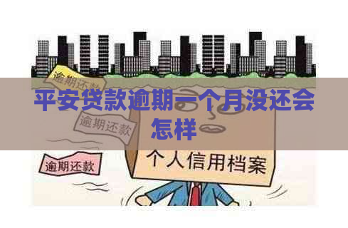 平安贷款逾期一个月没还会怎样