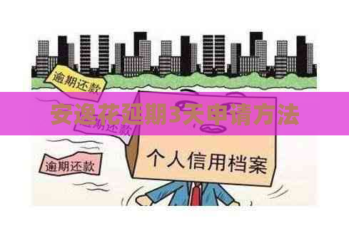 安逸花延期3天申请方法