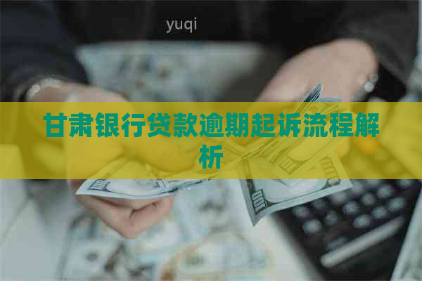 甘肃银行贷款逾期起诉流程解析